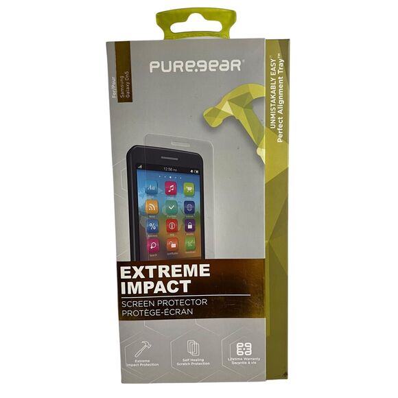PureGear Extreme Impact Screen Protector Self Healing Scratch‎ Protection - Picture 1 of 6